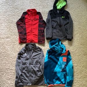4 Under Armour Sweat Shirts